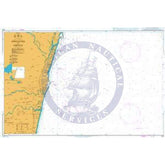 British Admiralty Nautical Chart 573: India - East Coast, Approaches to Chennai
